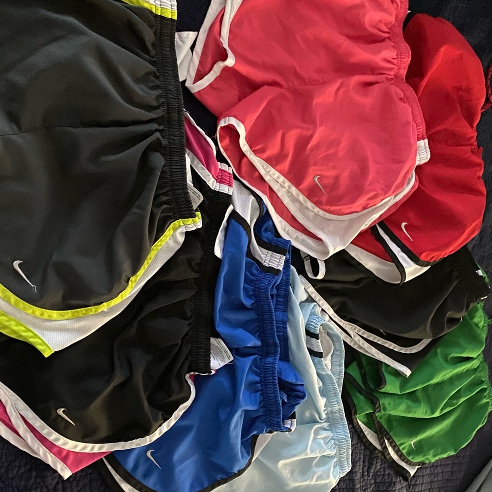 Pre-worn Nike athletic shorts - authentic colors